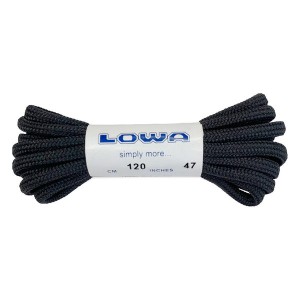 Black / Black Lowa Boot Laces | 1930862-HP