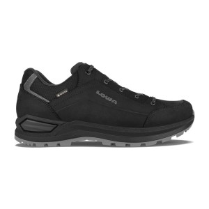 Black / Deep Grey Men Lowa Renegade Evo Gtx Lo Hiking Shoes | 2357089-ZB