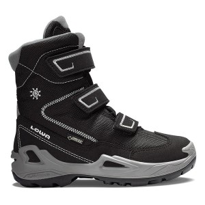 Black / Light Grey Kids' Lowa Milo Gtx Hi Winter Boots | 3419587-YX