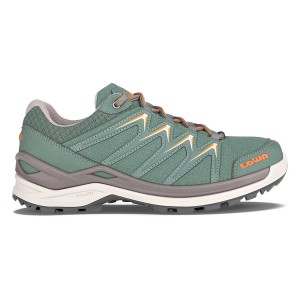 Blue Women Lowa Innox Pro Gtx Lo Ws Hiking Shoes | 0734562-XQ