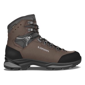 Brown / Deep Grey Men Lowa Camino Evo Gtx Travel Shoes | 8725490-AU