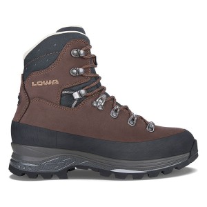 Brown / Navy Women Lowa Baffin Pro Ll Ii Ws Travel Shoes | 5430712-LH