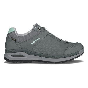 Deep Grey Women Lowa Locarno Gtx Lo Ws Hiking Shoes | 1982307-QK