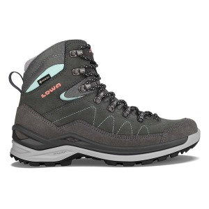 Deep Grey Women Lowa Toro Pro Gtx Mid Ws Hiking Shoes | 0615728-ZU