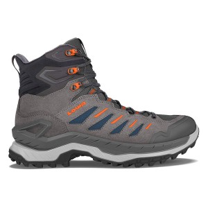 Grey Men Lowa Innovo Gtx Mid Hiking Shoes | 9401362-WG