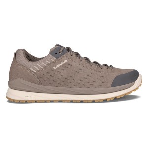 Grey Men Lowa Malta Gtx Lo Hiking Shoes | 1823560-OQ