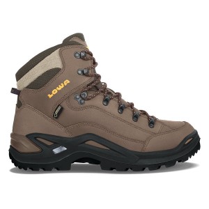 Grey Men Lowa Renegade Gtx Mid Hiking Shoes | 5810429-YL