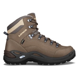 Grey Women Lowa Renegade Gtx Mid Ws Hiking Shoes | 9275680-CX