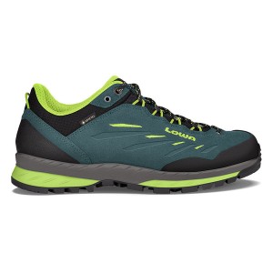 Light Green Men Lowa Delago Gtx Lo Travel Shoes | 3851972-RQ