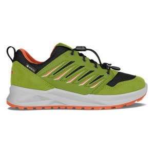 Light Green / Orange Kids' Lowa Axos Gtx Lo Junior Hiking Shoes | 1087694-BN