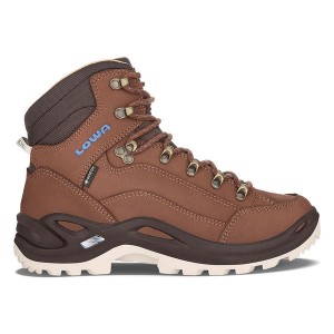 Navy Women Lowa Renegade Gtx Mid Ws Hiking Shoes | 4291068-ZL