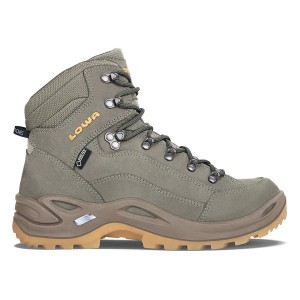 Orange Women Lowa Renegade Gtx Mid Ws Hiking Shoes | 7134605-IU