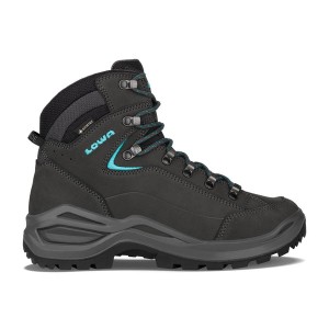 Turquoise Women Lowa Renegade Evo Gtx Mid Ws Hiking Shoes | 3910247-LP