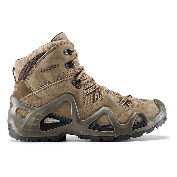 Beige / Brown Men Lowa Zephyr Gtx Mid Hiking Shoes | 0593472-RO