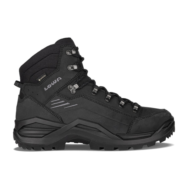 Black Men Lowa Renegade Evo Gtx Mid Hiking Shoes | 5312680-IS