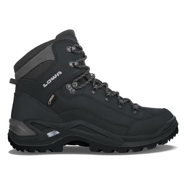 Black Men Lowa Renegade Gtx Mid Hiking Shoes | 2135798-PE