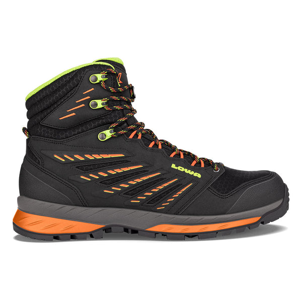 Black Men Lowa Trek Evo Gtx Mid Travel Shoes | 4508716-XE