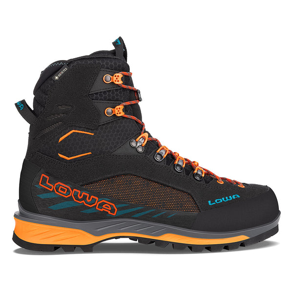 Black Men Lowa Vajolet Gtx Mid Mountaineering Boots | 5930627-HN