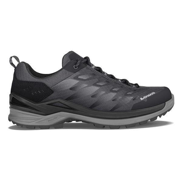 Black / Dark Grey Men Lowa Ferrox Gtx Lo Hiking Shoes | 8294357-GY