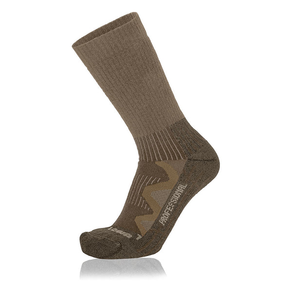 Brown Lowa Winter Pro- Coyote Op Socks | 5780496-KO