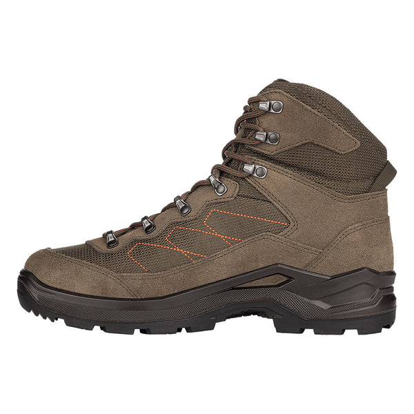 Brown Men Lowa Taurus Pro Gtx Mid Hiking Shoes | 0945231-PF