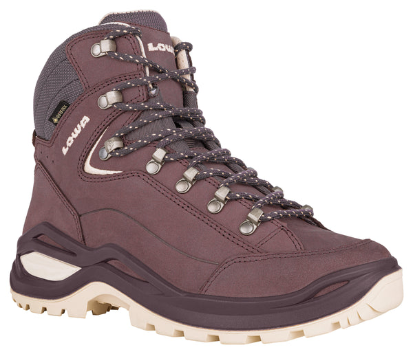 Brown / Rose Women Lowa Renegade Evo Gtx Mid Ws Hiking Shoes | 4583076-OJ