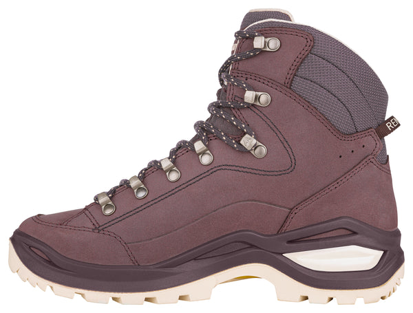 Brown / Rose Women Lowa Renegade Evo Gtx Mid Ws Hiking Shoes | 4583076-OJ