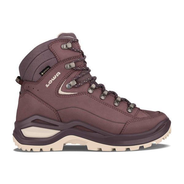 Brown / Rose Women Lowa Renegade Evo Gtx Mid Ws Hiking Shoes | 4583076-OJ