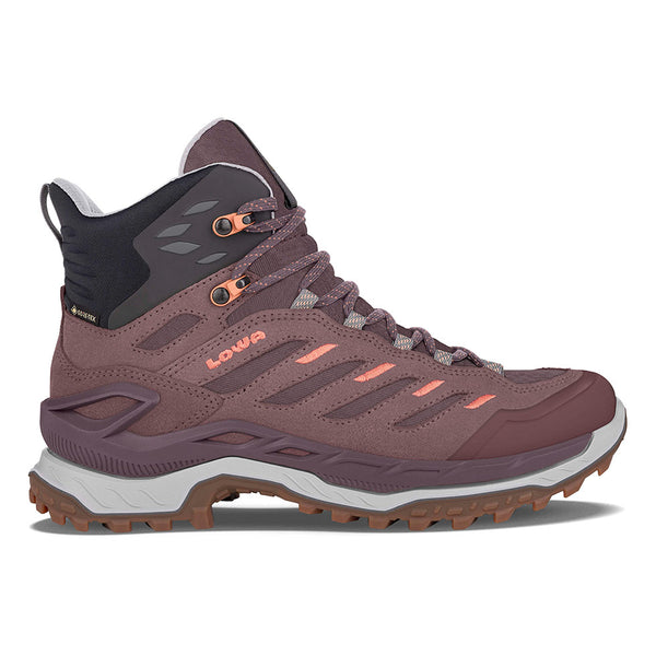 Brown / Rose / Rose Women Lowa Innovo Gtx Mid Ws Hiking Shoes | 6097235-DE