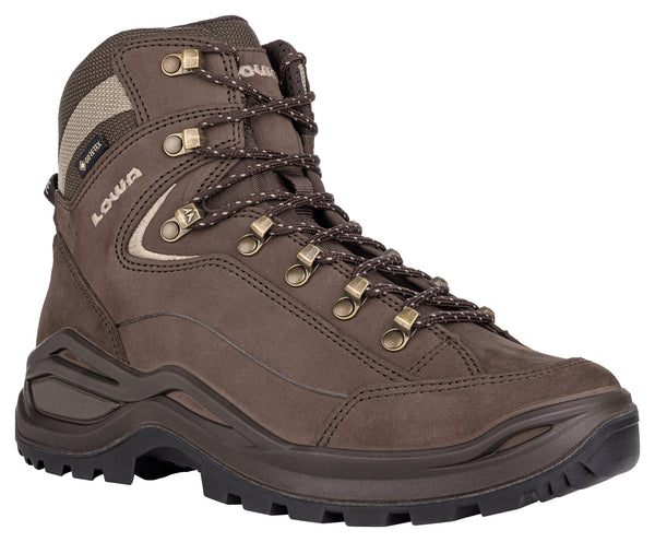 Dark Grey Women Lowa Renegade Evo Gtx Mid Ws Hiking Shoes | 9675084-QE