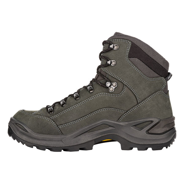 Dark Grey / Grey / Blue Men Lowa Renegade Gtx Mid Hiking Shoes | 5473981-WC