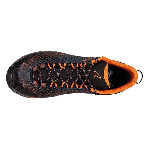 Dark Grey / Orange Men Lowa Carezza Gtx Lo Travel Shoes | 2103875-NA