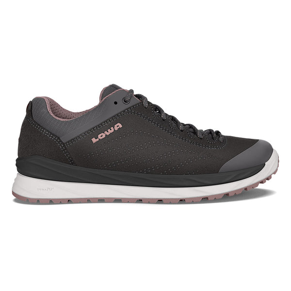 Dark Grey / Rose Women Lowa Malta Gtx Lo Ws Outdoor Shoes | 0491528-RA