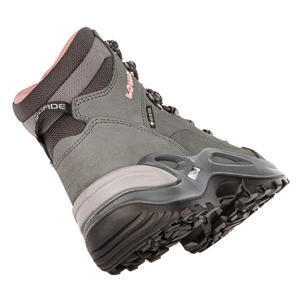 Deep Grey / Rose Women Lowa Renegade Gtx Mid Ws Hiking Shoes | 6459820-JM