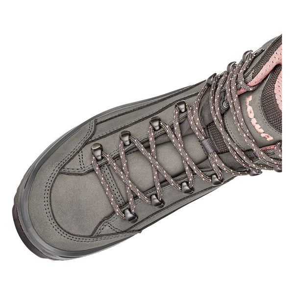 Deep Grey / Rose Women Lowa Renegade Gtx Mid Ws Hiking Shoes | 6459820-JM