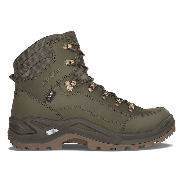 Green Men Lowa Renegade Gtx Mid Hiking Shoes | 6519327-WC