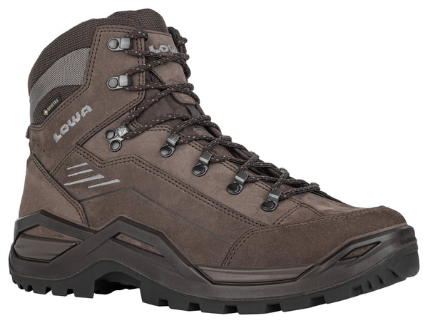 Grey Men Lowa Renegade Evo Gtx Mid Hiking Shoes | 4957802-DP