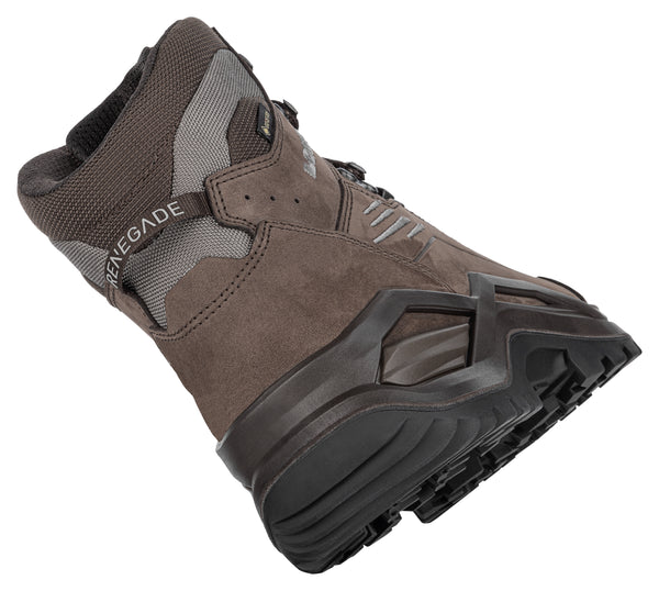 Grey Men Lowa Renegade Evo Gtx Mid Hiking Shoes | 4957802-DP