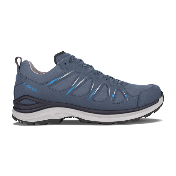 Grey / Blue Men Lowa Innox Evo Ii Gtx Hiking Shoes | 1243657-TG