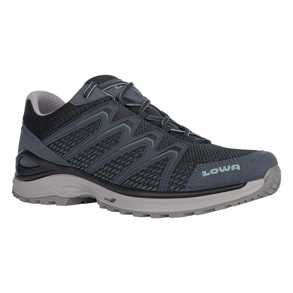 Grey / Blue Men Lowa Maddox Hiking Shoes | 8135276-PV