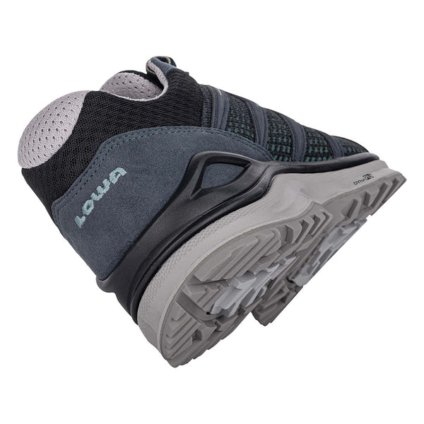 Grey / Blue Men Lowa Maddox Hiking Shoes | 8135276-PV