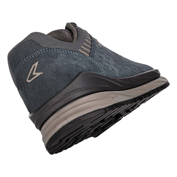 Grey / Blue Men Lowa Malta Gtx Lo Hiking Shoes | 4016872-JR