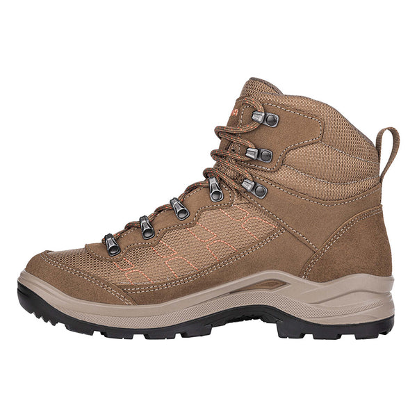 Grey / Brown Women Lowa Taurus Pro Gtx Mid Ws Hiking Shoes | 5067492-KV