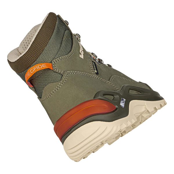 Grey / Green Women Lowa Renegade Gtx Mid Ws Hiking Shoes | 6917458-ZP