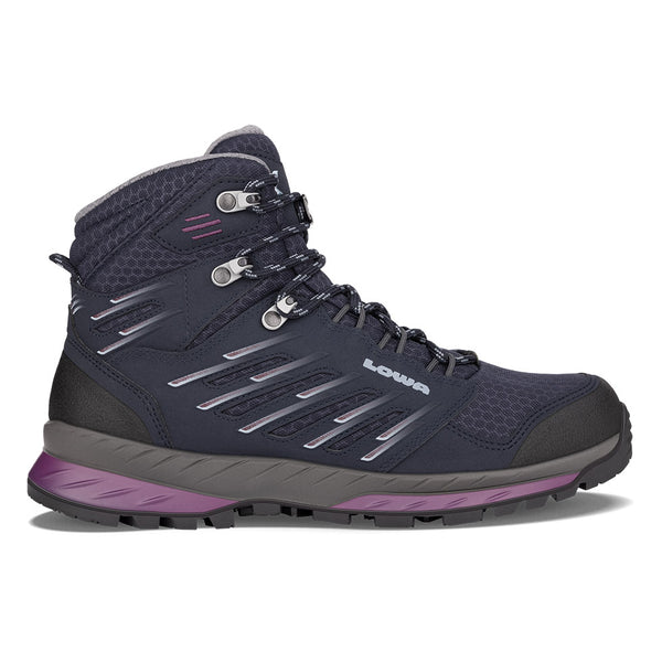 Navy Women Lowa Trek Evo Gtx Mid Ws Travel Shoes | 8013946-DM