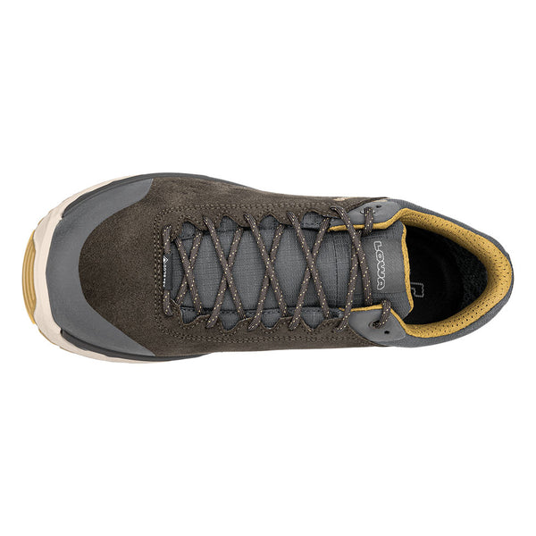 Olive / Mustard Men Lowa Malta Gtx Lo Hiking Shoes | 8071465-CT