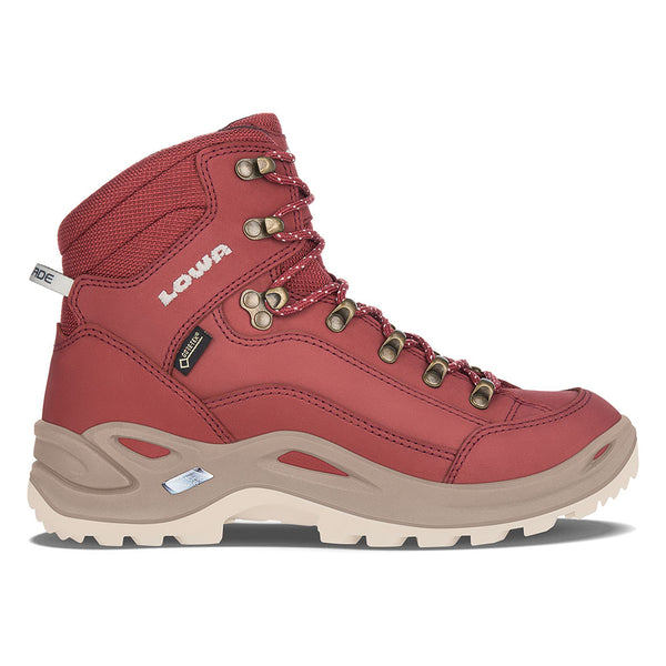 Pink Women Lowa Renegade Gtx Mid Ws Hiking Shoes | 1672480-LP