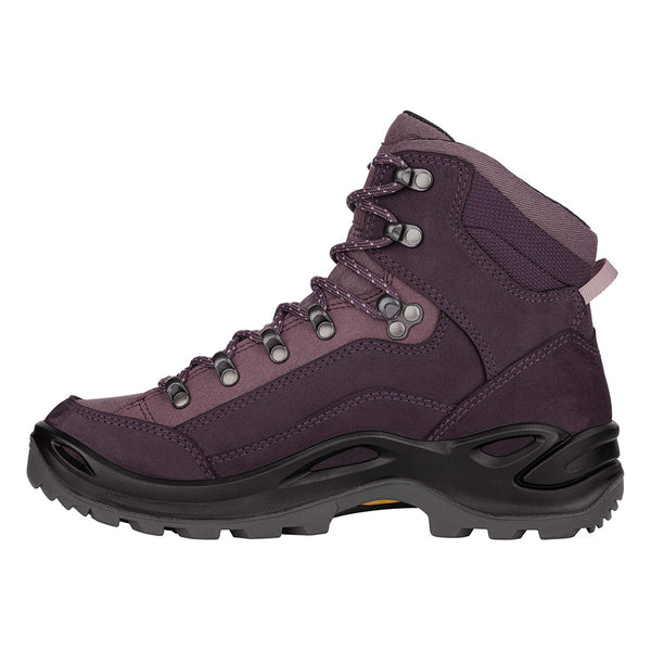 Purple Women Lowa Renegade Gtx Mid Ws Hiking Shoes | 1450827-XW